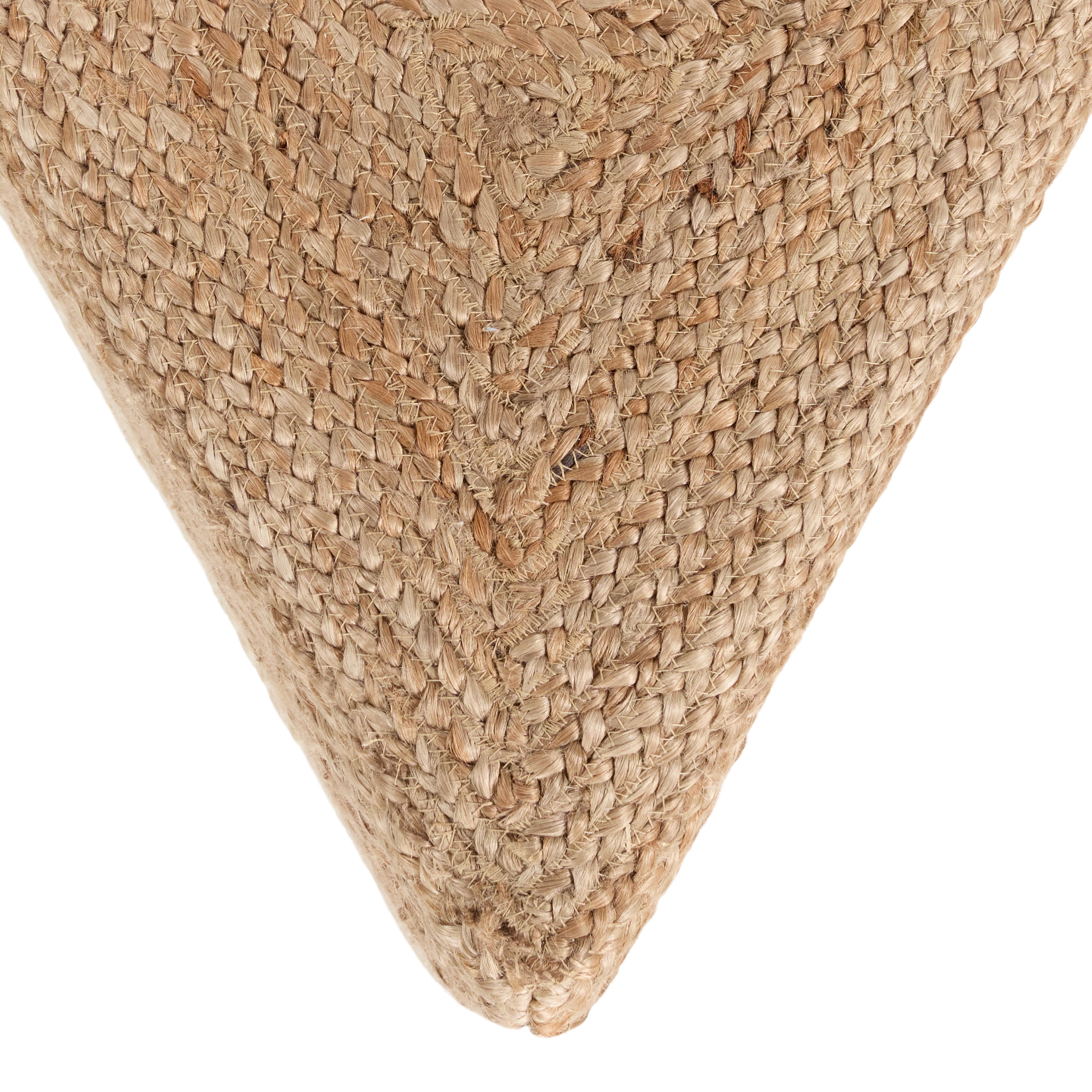 Jaipur Living Sienna Pouf - Natural/White (SAA23)