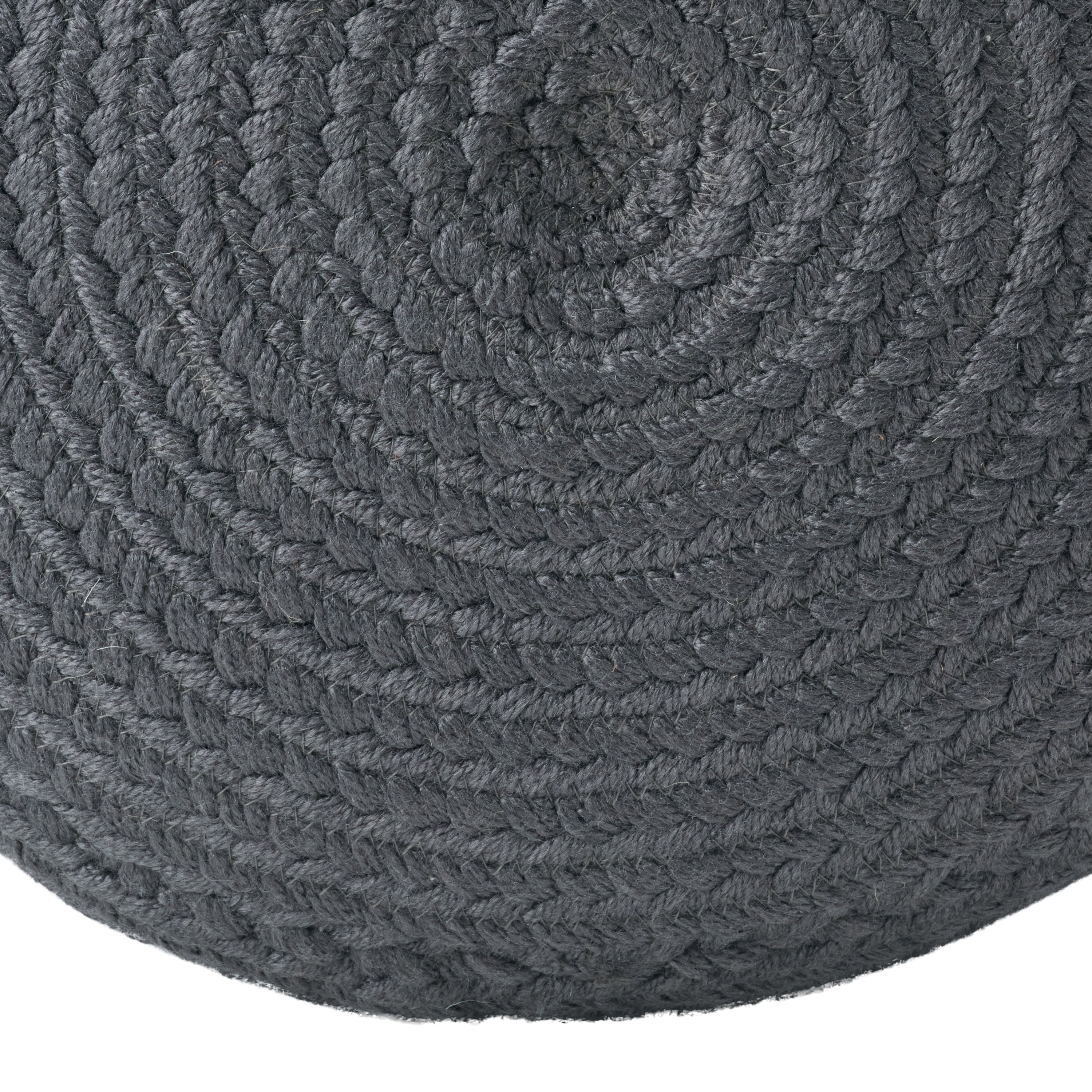 Label J Santa Rosa Pouf - Dark Gray (SAS02)