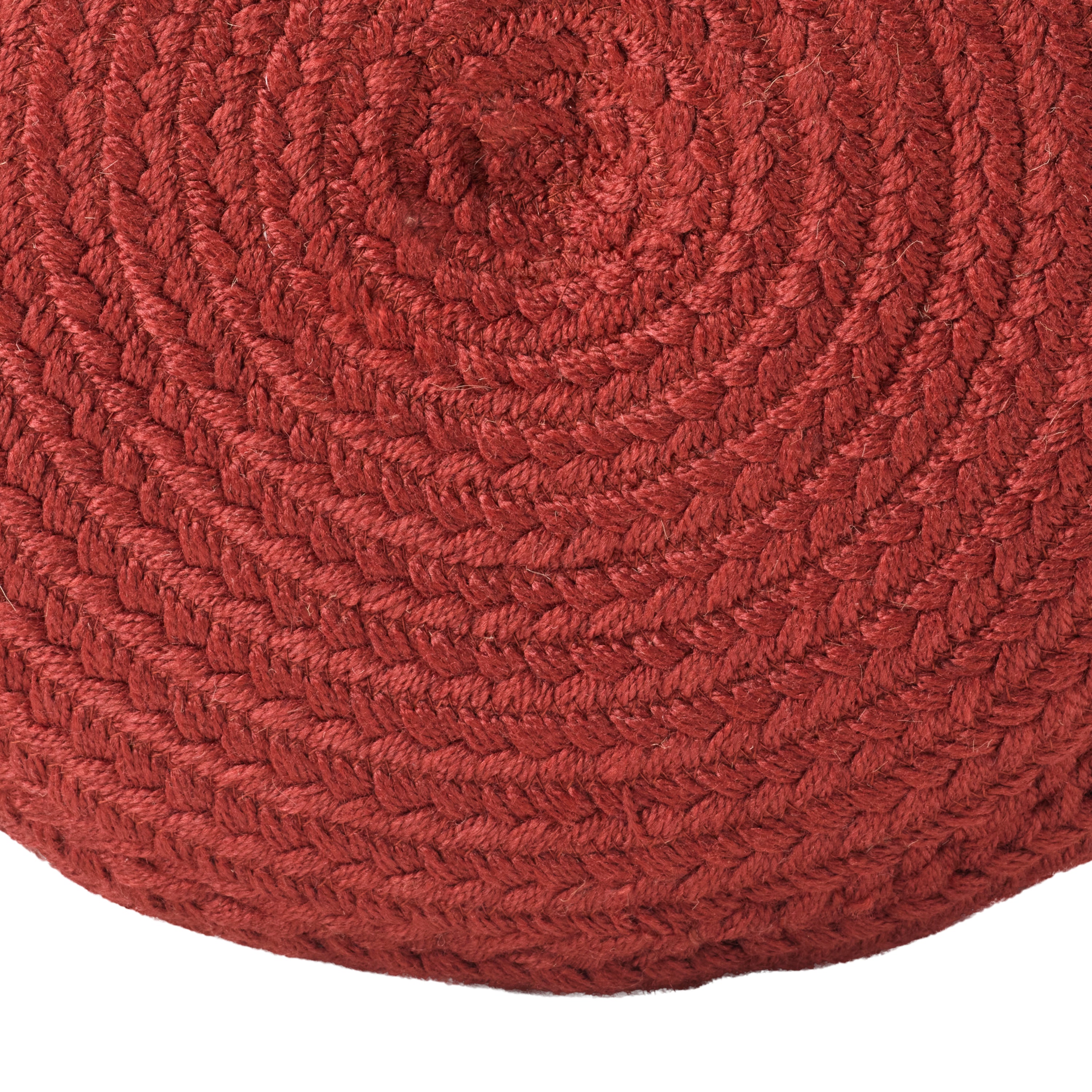 Label J Santa Rosa Pouf - Dark Red (SAS06)