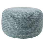 Label J Grayton Pouf - Blue/White (SAS12)