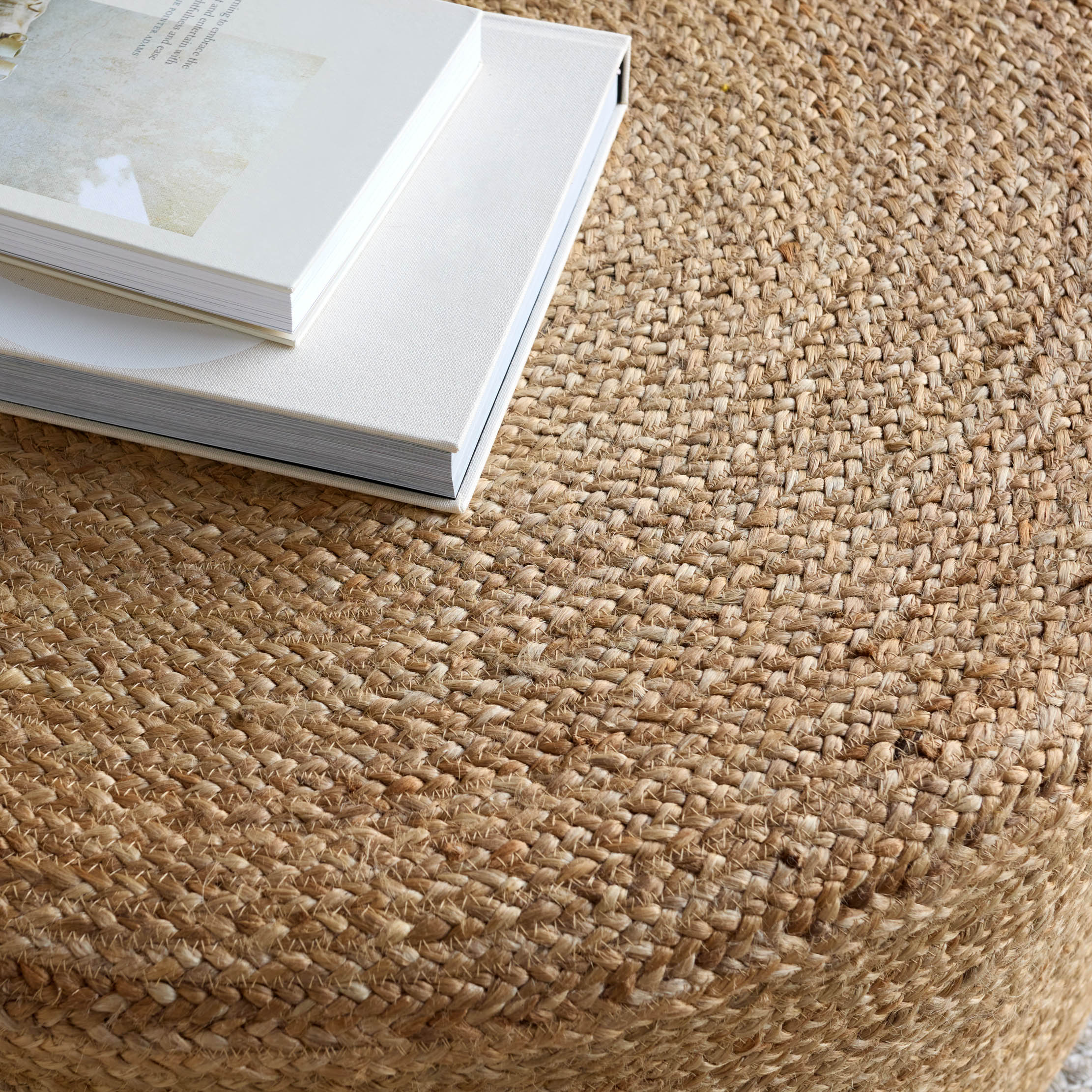Jaipur Living Barnum Pouf - Natural (SBT02)