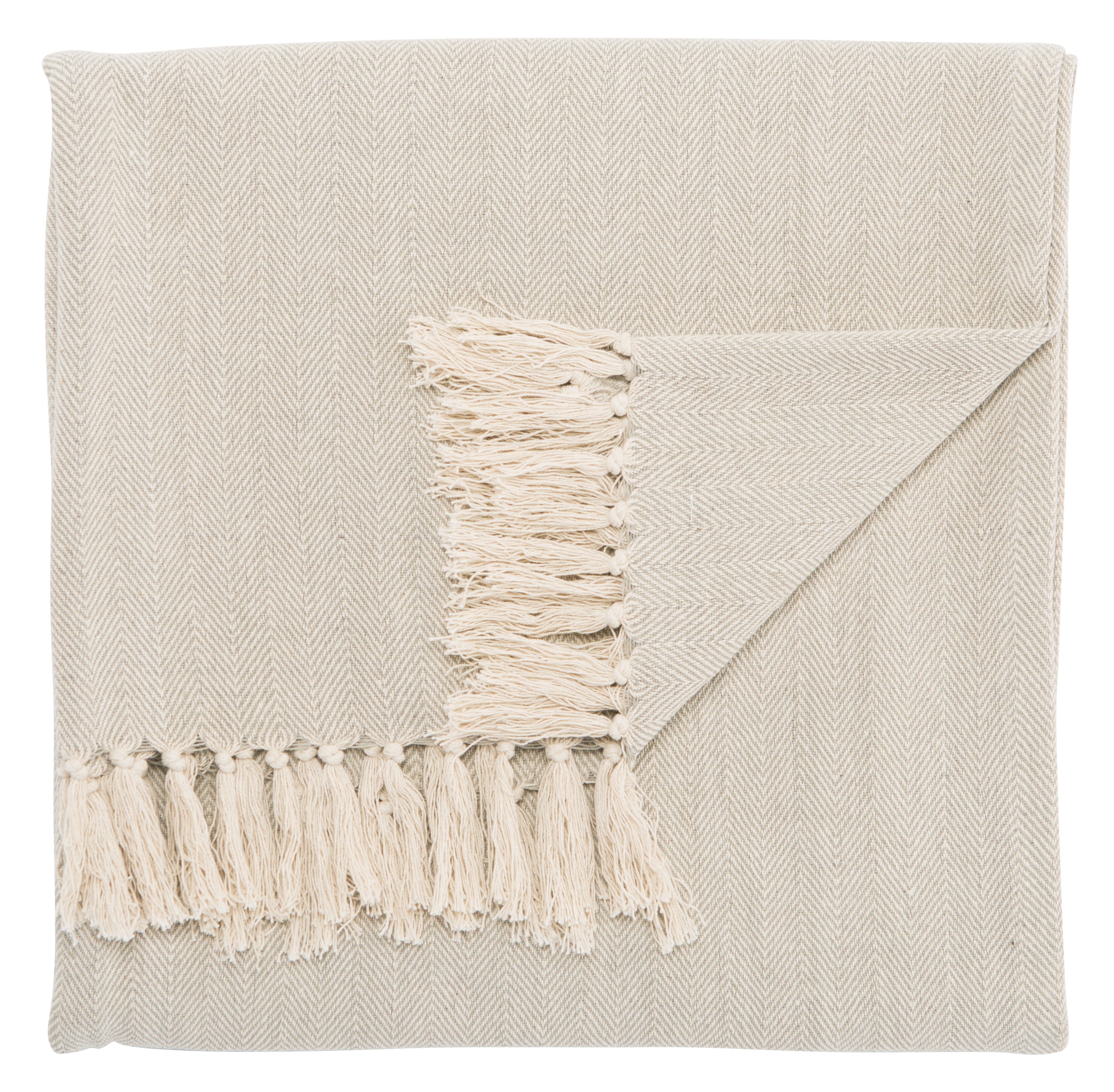 Jaipur Living Sea-01 Throw - Gray/Cream (SEA06)