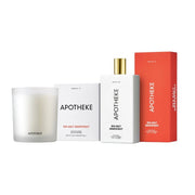 Apotheke Sea Salt Grapefruit Room Spray and Classic Candle Duo