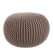 Label J Asilah Pouf - Dark Taupe (SMR02)