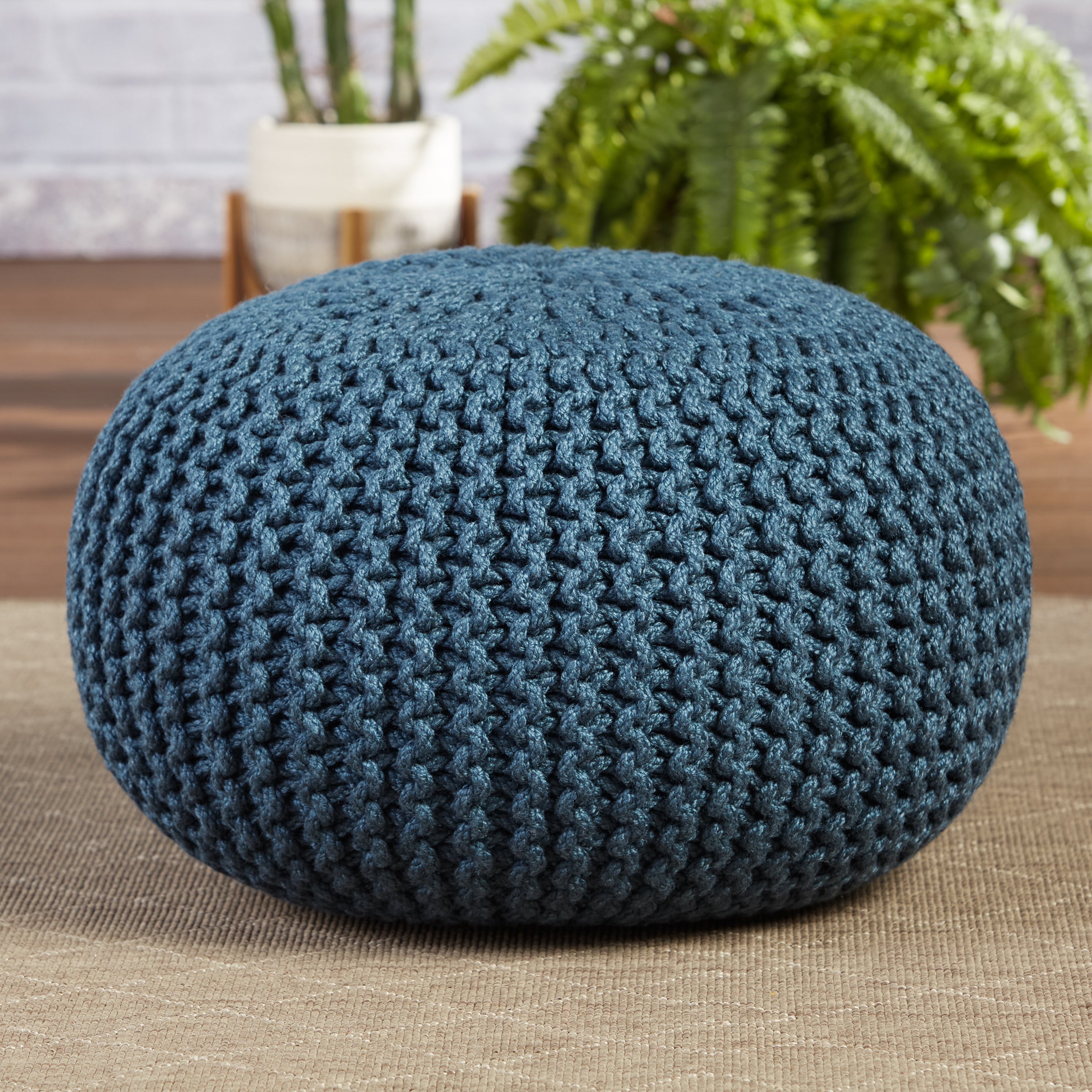 Label J Asilah Pouf - Blue (SMR09)