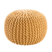 Jaipur Living Spectrum Pouf Pouf - Yellow (STP01)