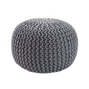 Jaipur Living Spectrum Pouf Pouf - Gray (STP04)