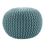 Jaipur Living Spectrum Pouf Pouf - Aqua (STP10)