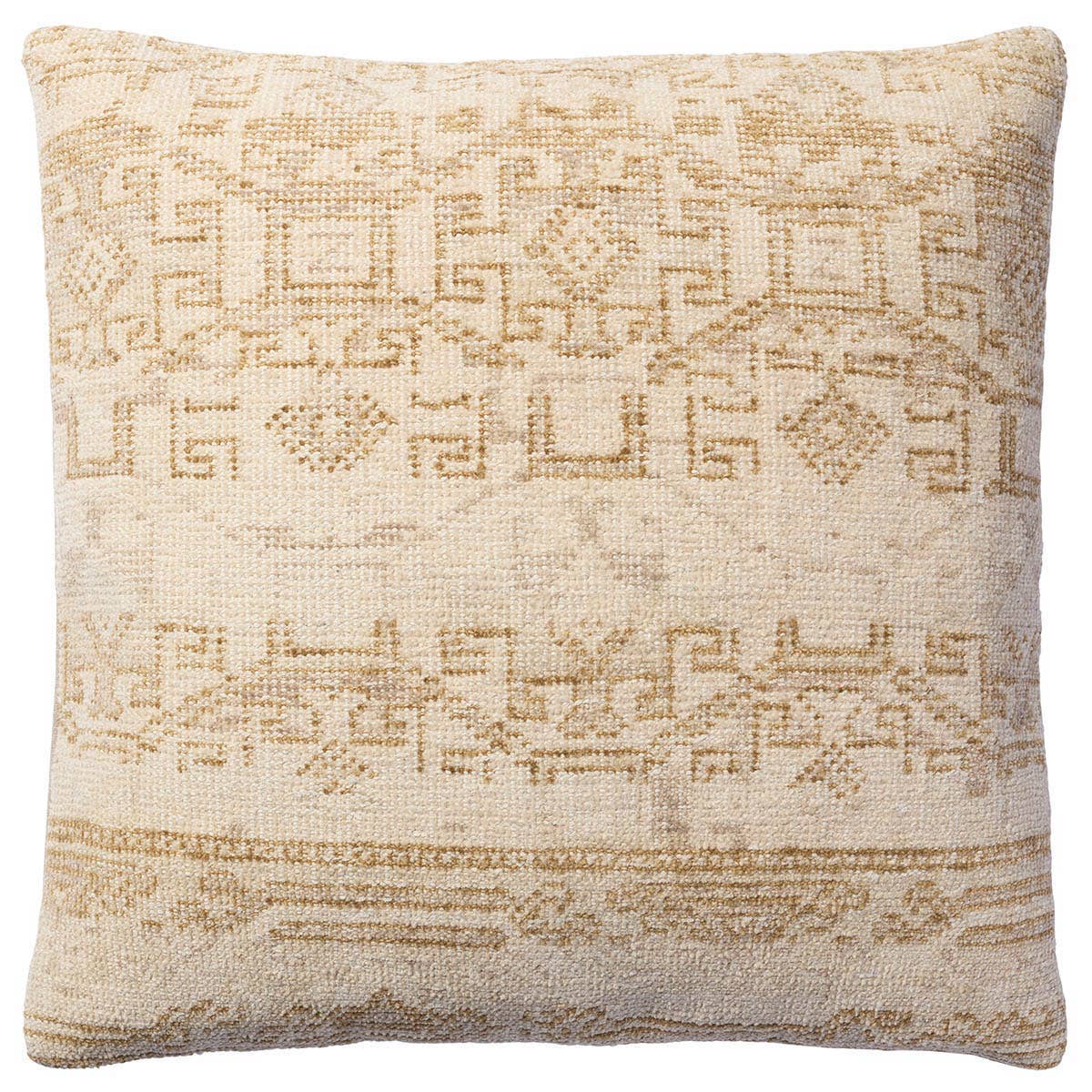 Jaipur Living Origins Pillow - Gold/Ivory (SYP01)