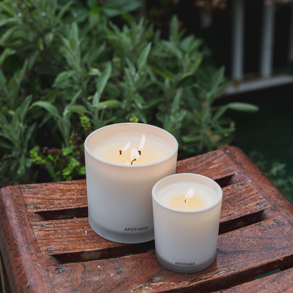 Apotheke Santal Rock Rose 3-Wick Candle