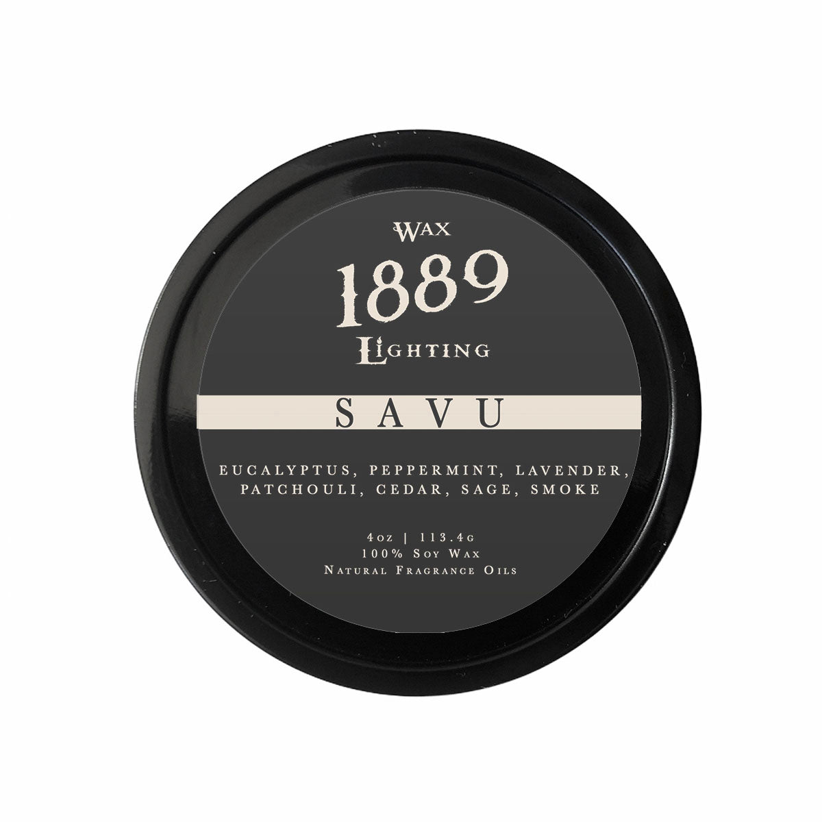 1889 Wax Lighting Mini Candle Tin - Savu