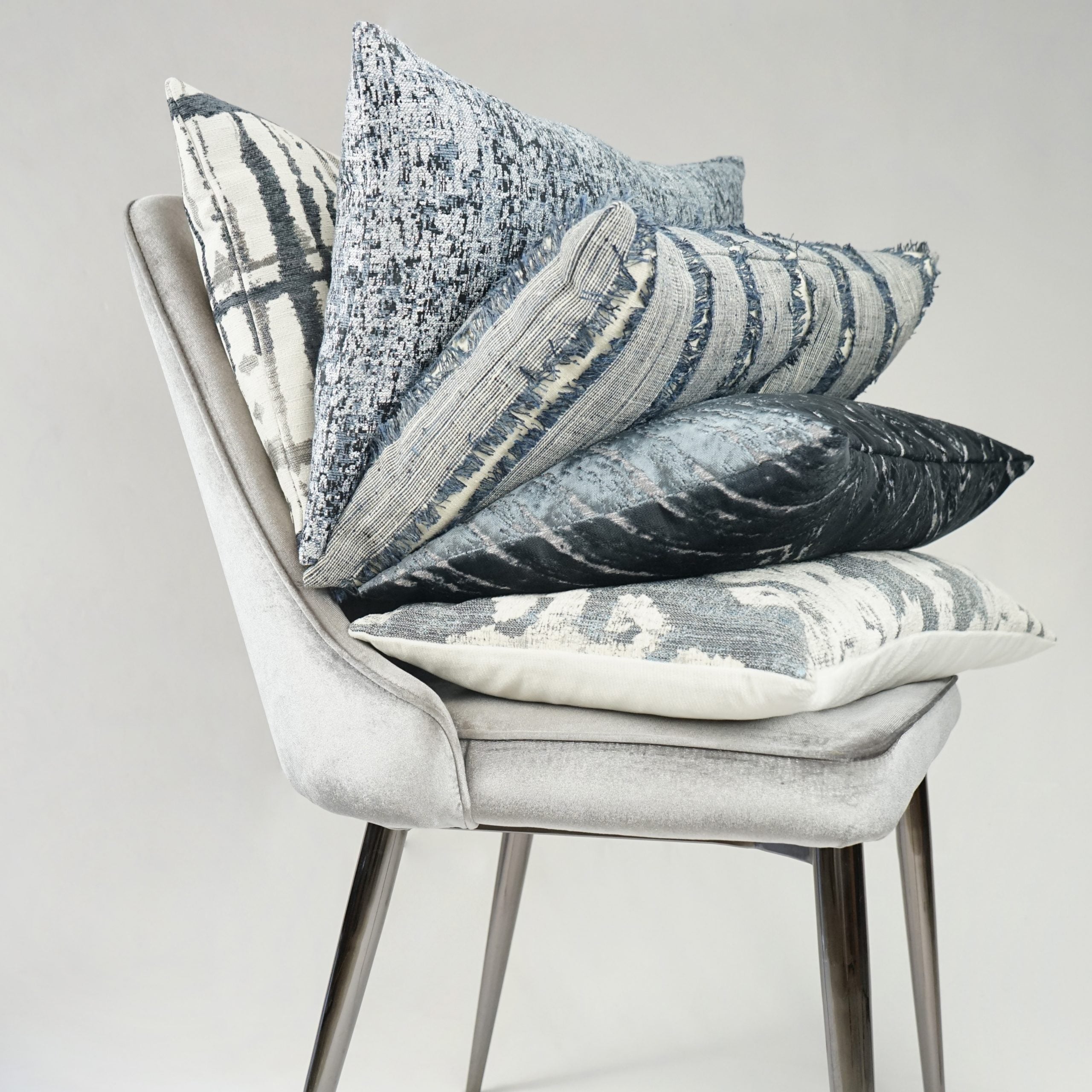 D.V. Kap Home Brilliance Pillow - Sapphire