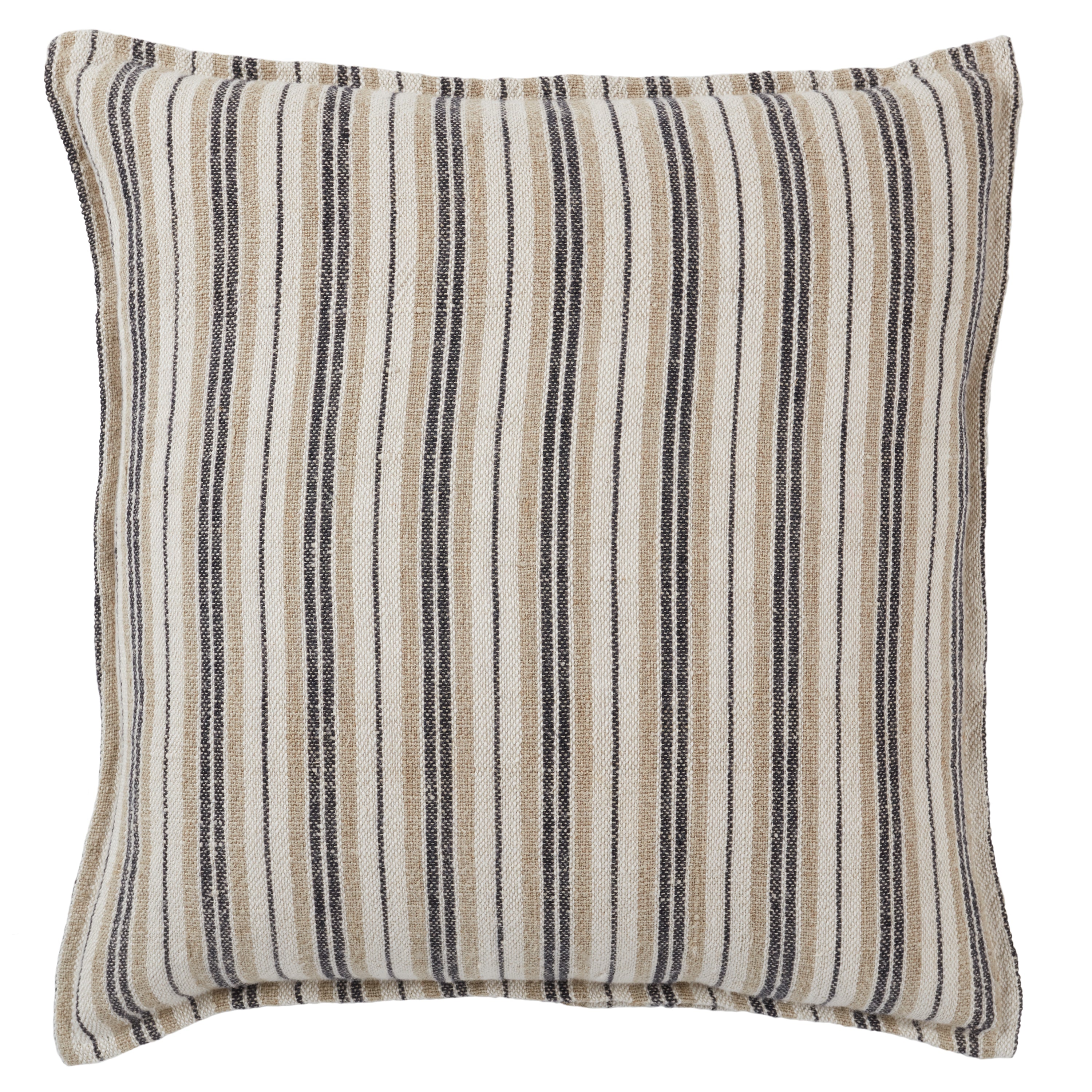 Jaipur Living Lucien Pillow - Dark Brown/Cream (TAN01)