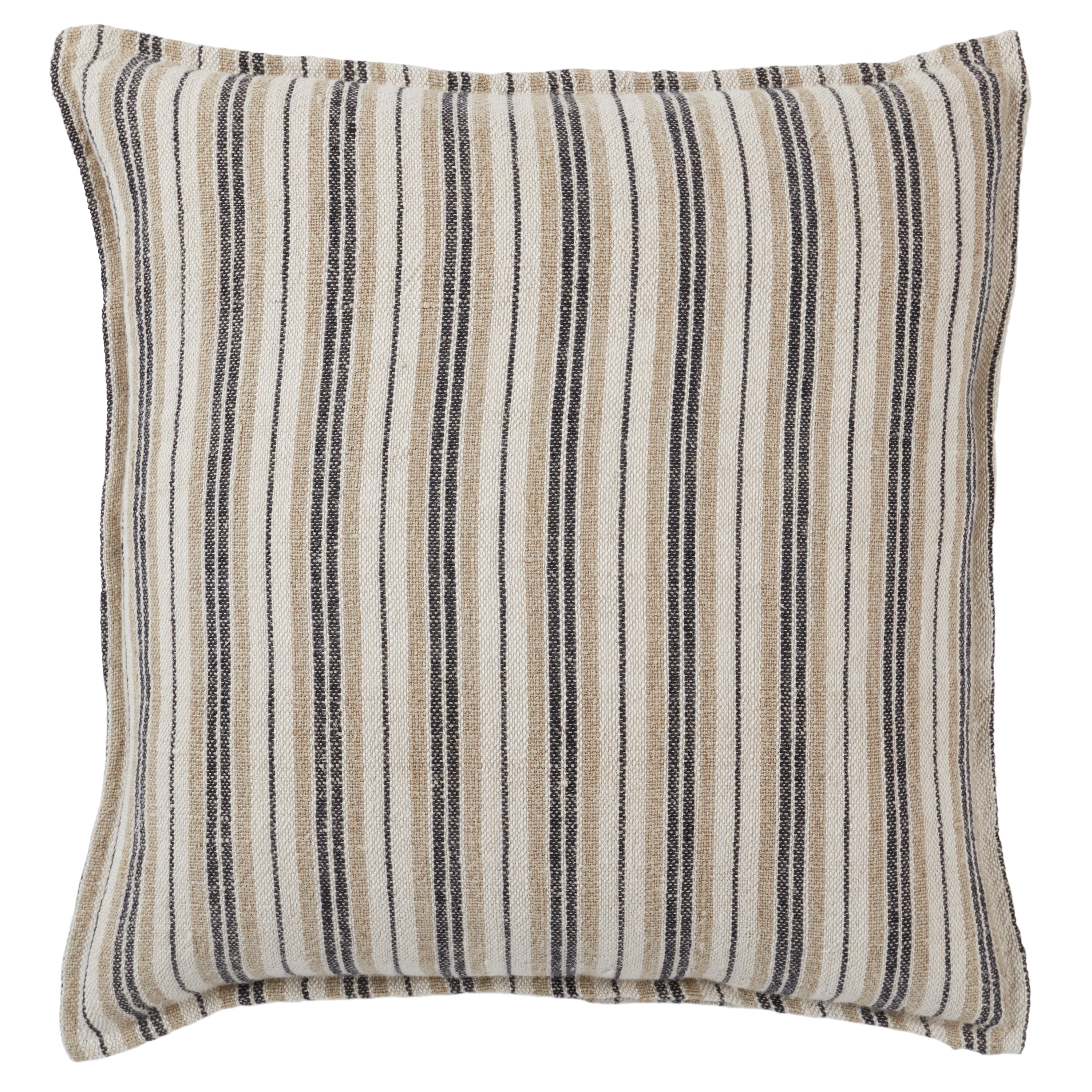 Jaipur Living Lucien Pillow - Dark Brown/Cream (TAN01)