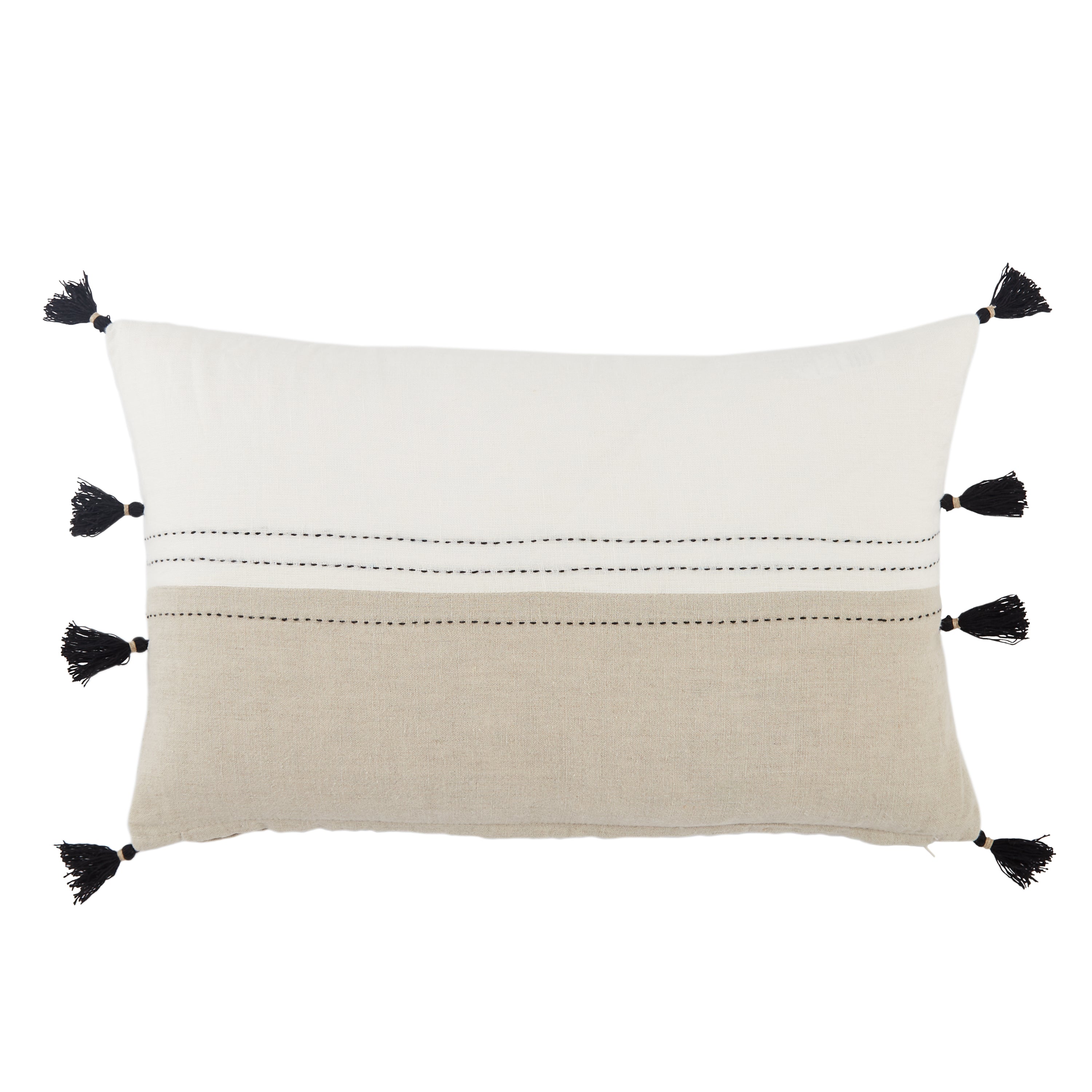 Jaipur Living Yamanik Pillow - White/Beige (TGA01)