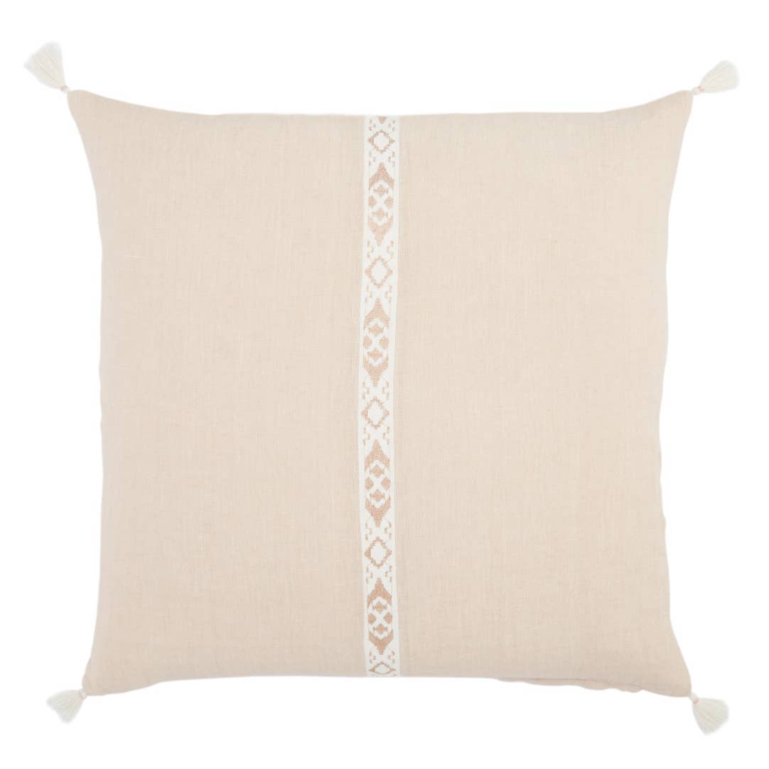 Jaipur Living Taiga Pillow - Tan/Pink (TGA03)