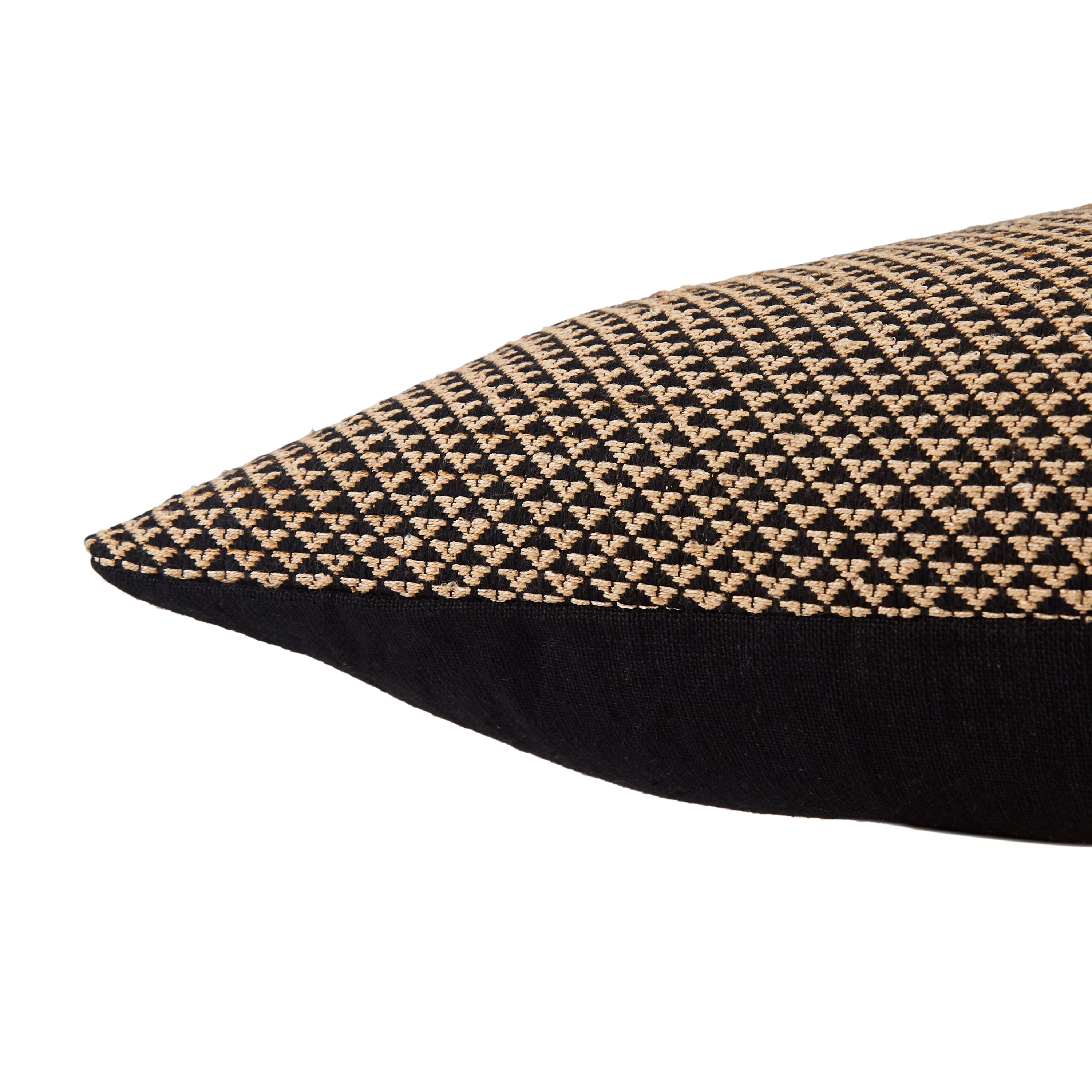 Jaipur Living Sila Pillow - Light Tan/Black (TGA11)