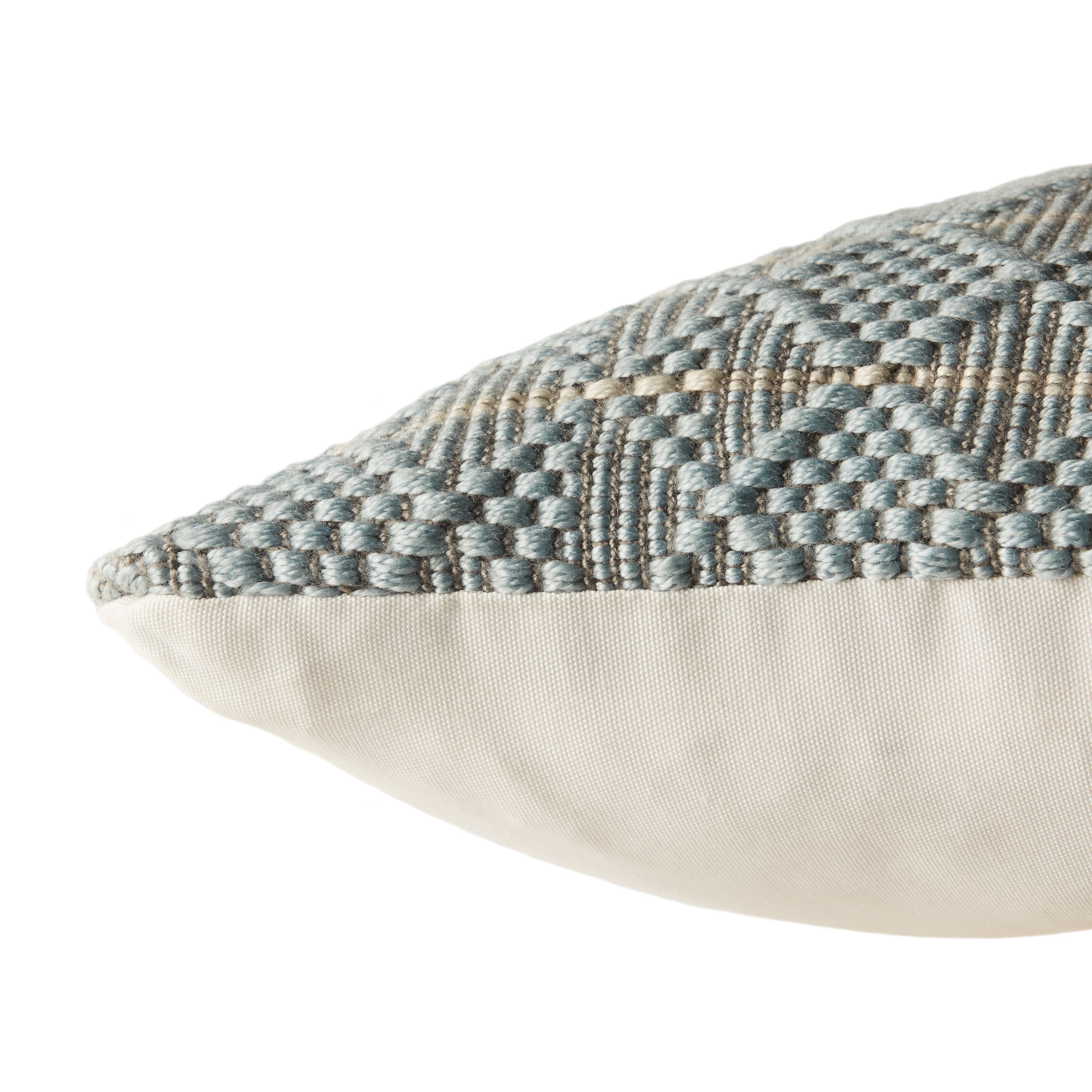 Label J Lindy Pillow - Light Blue/Gray (TOR04)