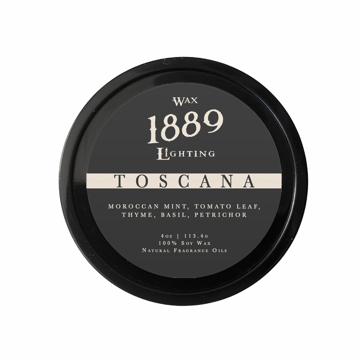 1889 Wax Lighting Mini Candle Tin - Toscana