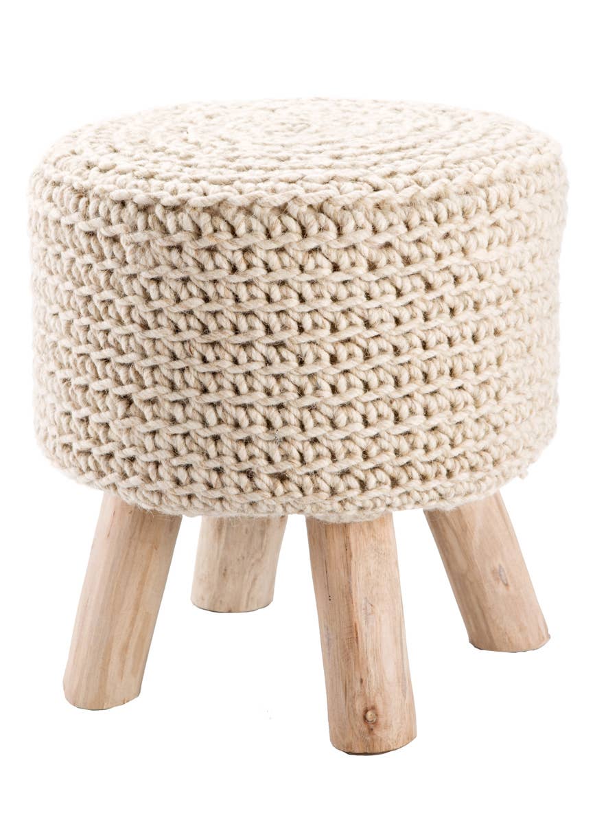 Jaipur Living Westport Pouf (WES01)