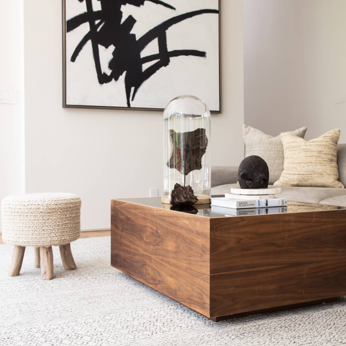 Jaipur Living Westport Pouf (WES01)