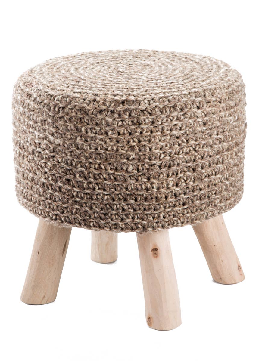 Jaipur Living Westport Pouf (WES02)