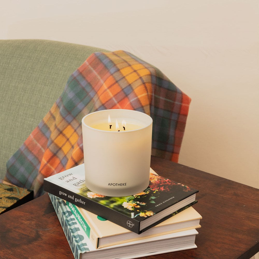 Apotheke Wild Mint and Ivy 3-Wick Candle
