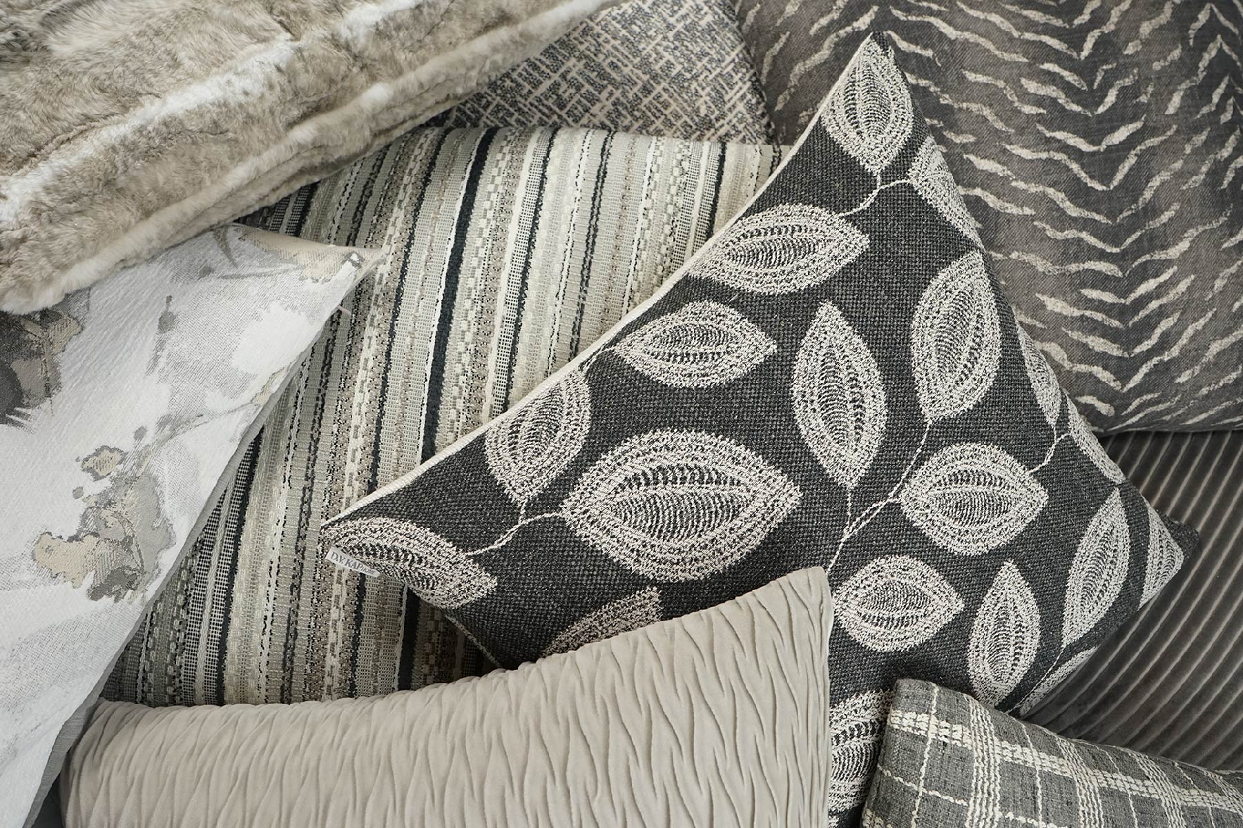 D.V. Kap Home Bond Pillow - Meteorite