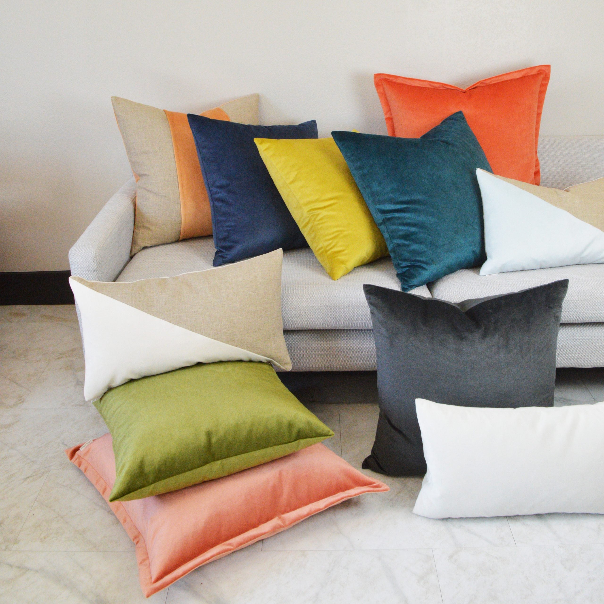 D.V. Kap Home Belvedere Pillow - Marshmallow