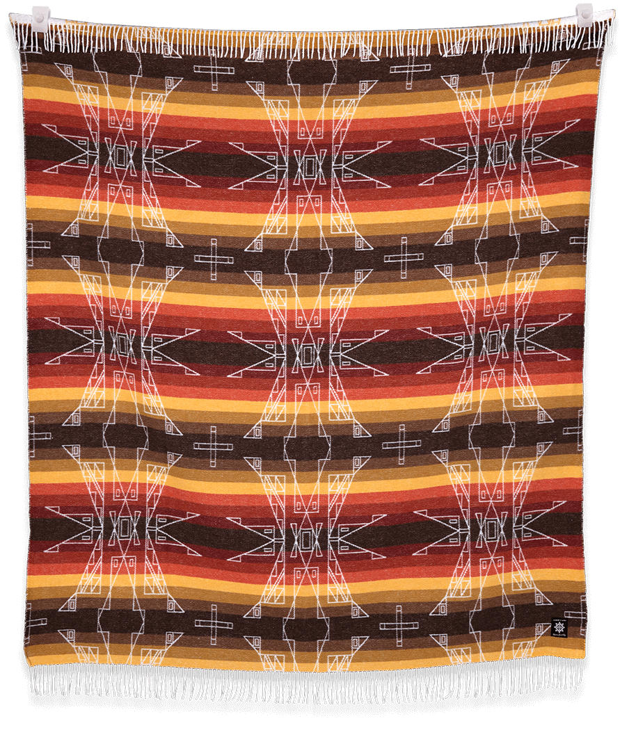 Sackcloth & Ashes Hunaaneskúhtš (Fall) Blanket