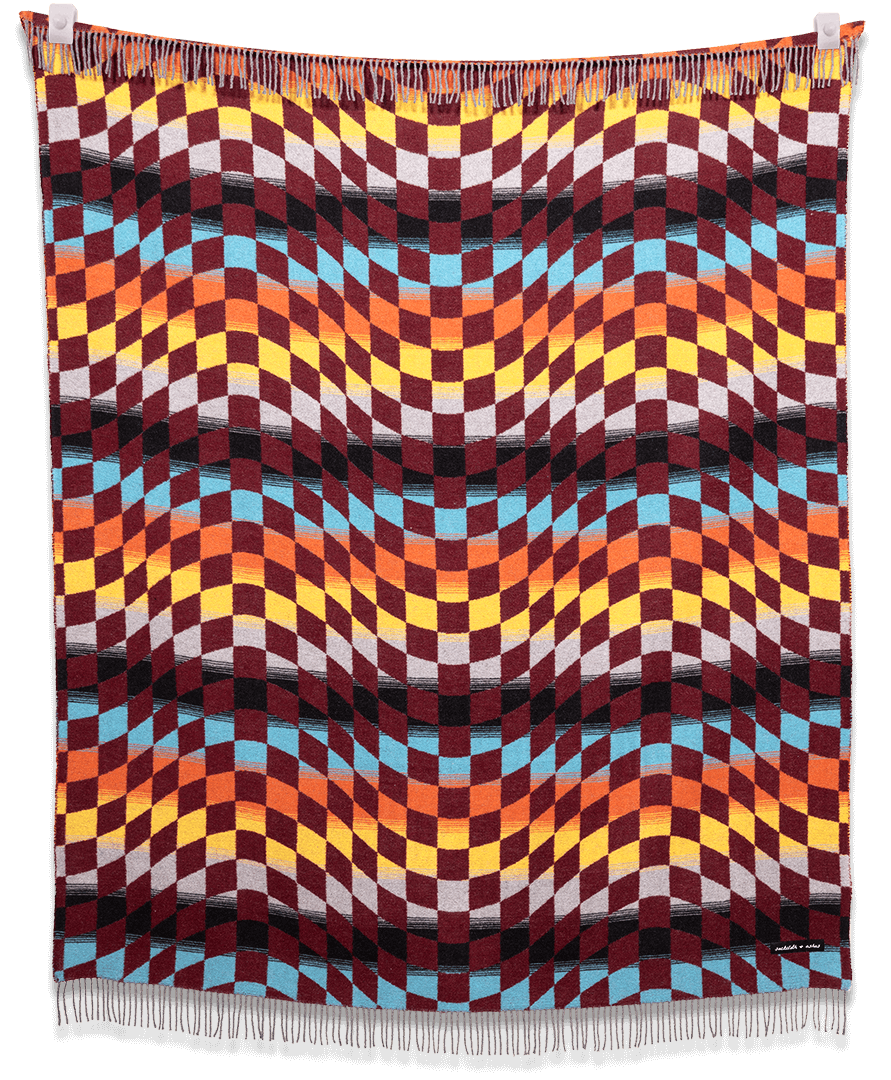 Sackcloth & Ashes Checkered Eureka Blanket