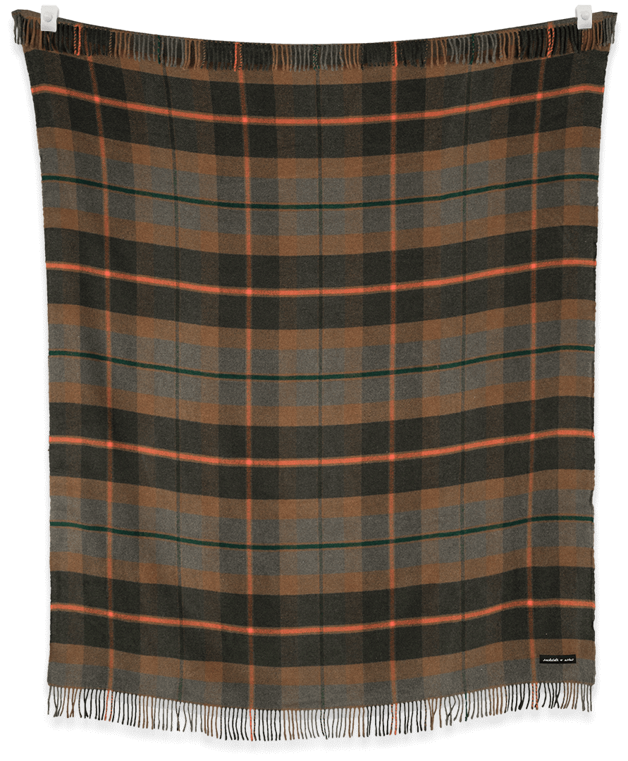 Sackcloth & Ashes Folk Olive Blanket