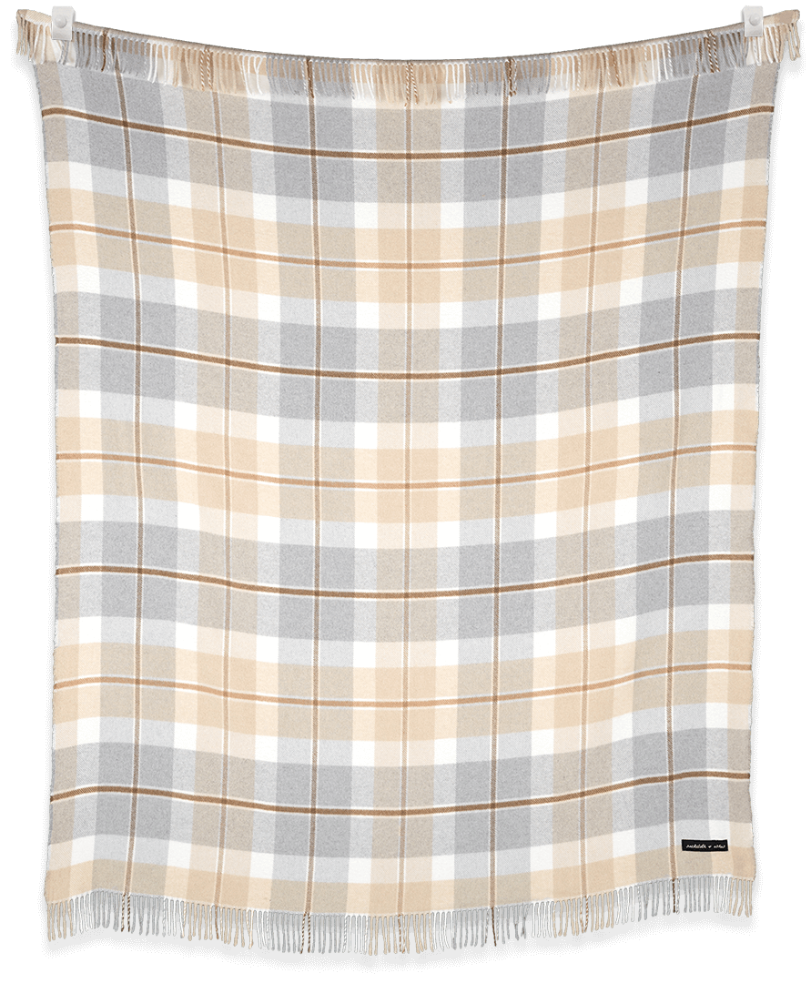 Sackcloth & Ashes Folk Wheat Blanket