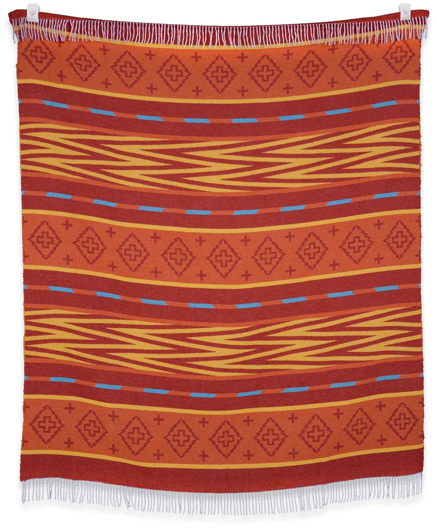 Sackcloth & Ashes Legacy Red Bottom Blanket