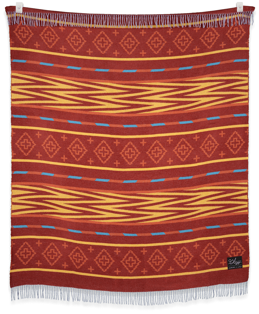 Sackcloth & Ashes Legacy Red Bottom Blanket