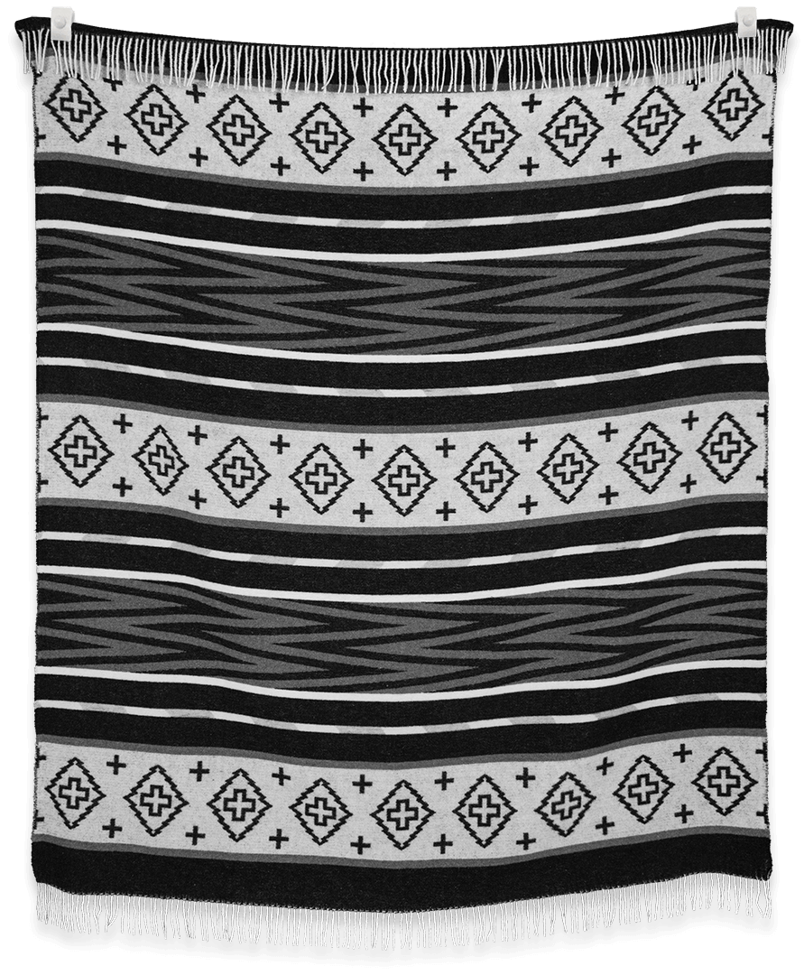 Sackcloth & Ashes Legacy Tsé Zhin (Black Rock) Blanket