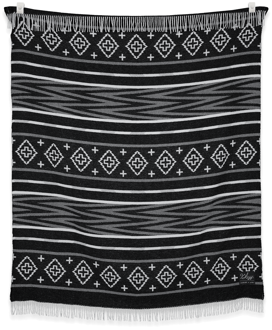 Sackcloth & Ashes Legacy Tsé Zhin (Black Rock) Blanket