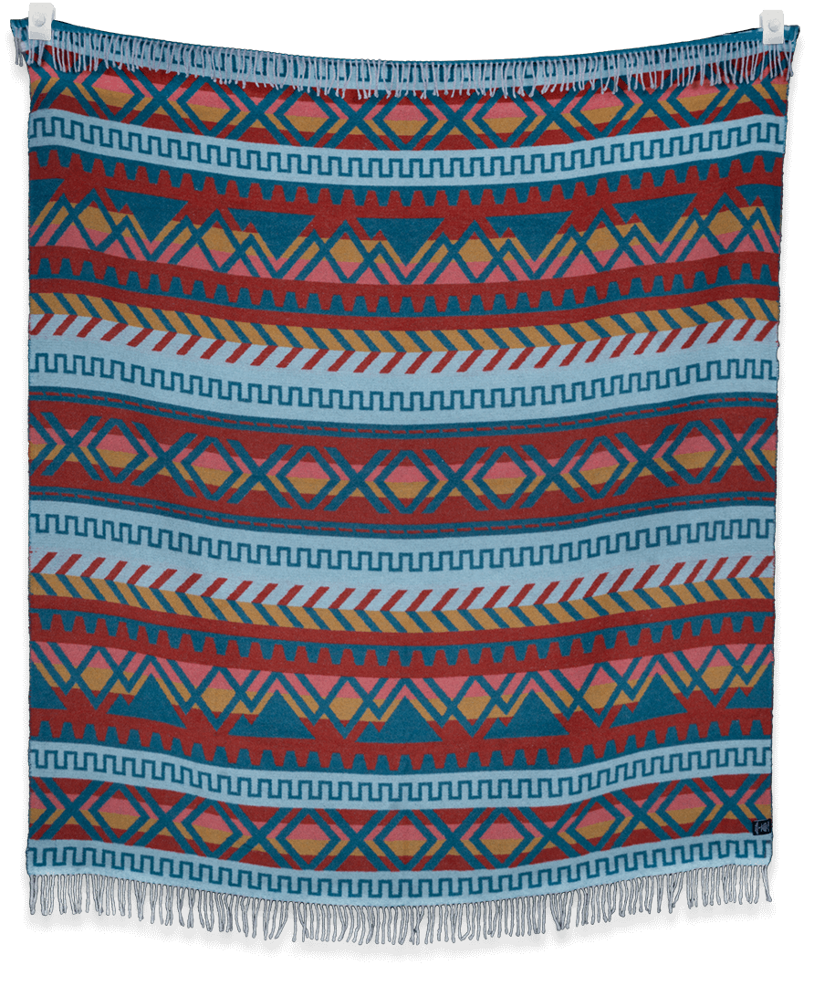 Sackcloth & Ashes Ridgeline Sierras Blanket