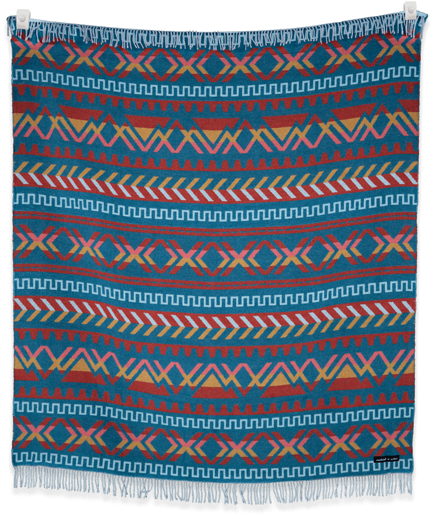 Sackcloth & Ashes Ridgeline Sierras Blanket
