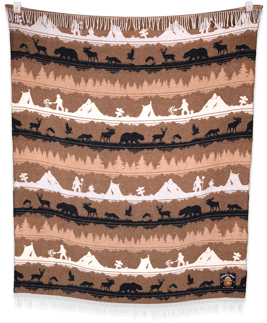 Sackcloth & Ashes Smokey Bear Roam Blanket