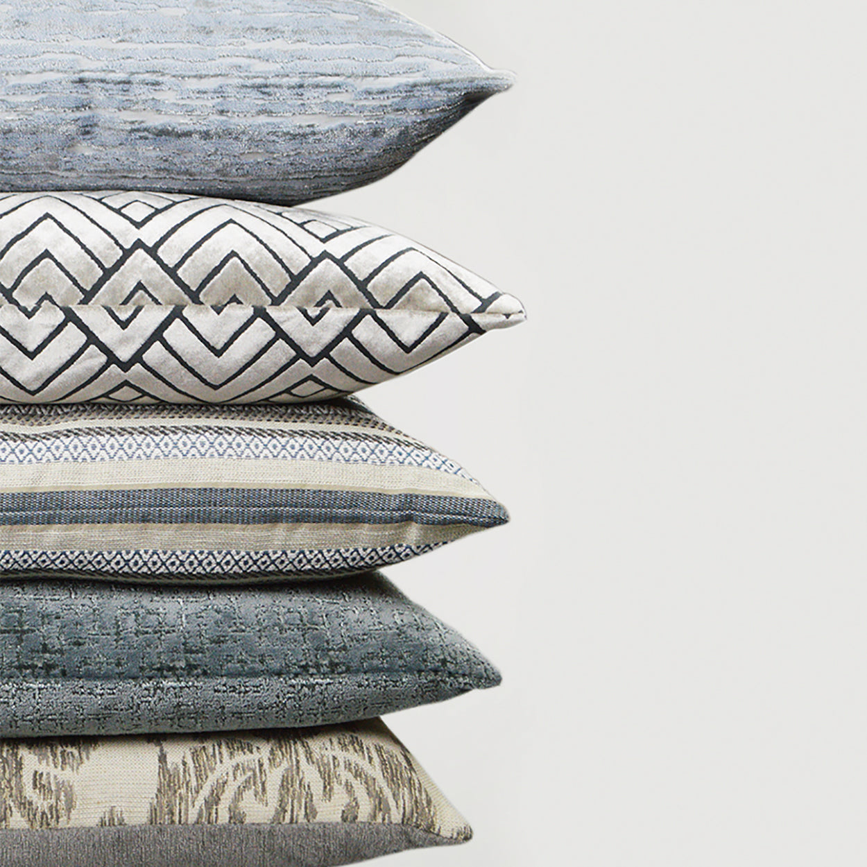 D.V. Kap Home Rimini Pillow - Grey