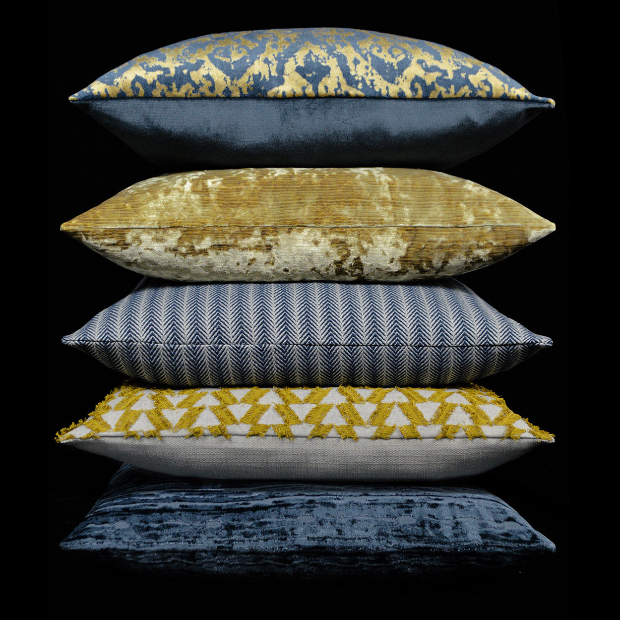 D.V. Kap Home Pantheon Pillow - Midnight