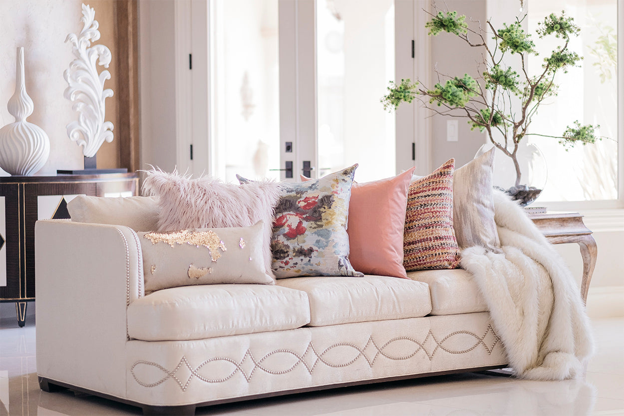 D.V. Kap Home Hylee Lumbar Pillow - Ivory