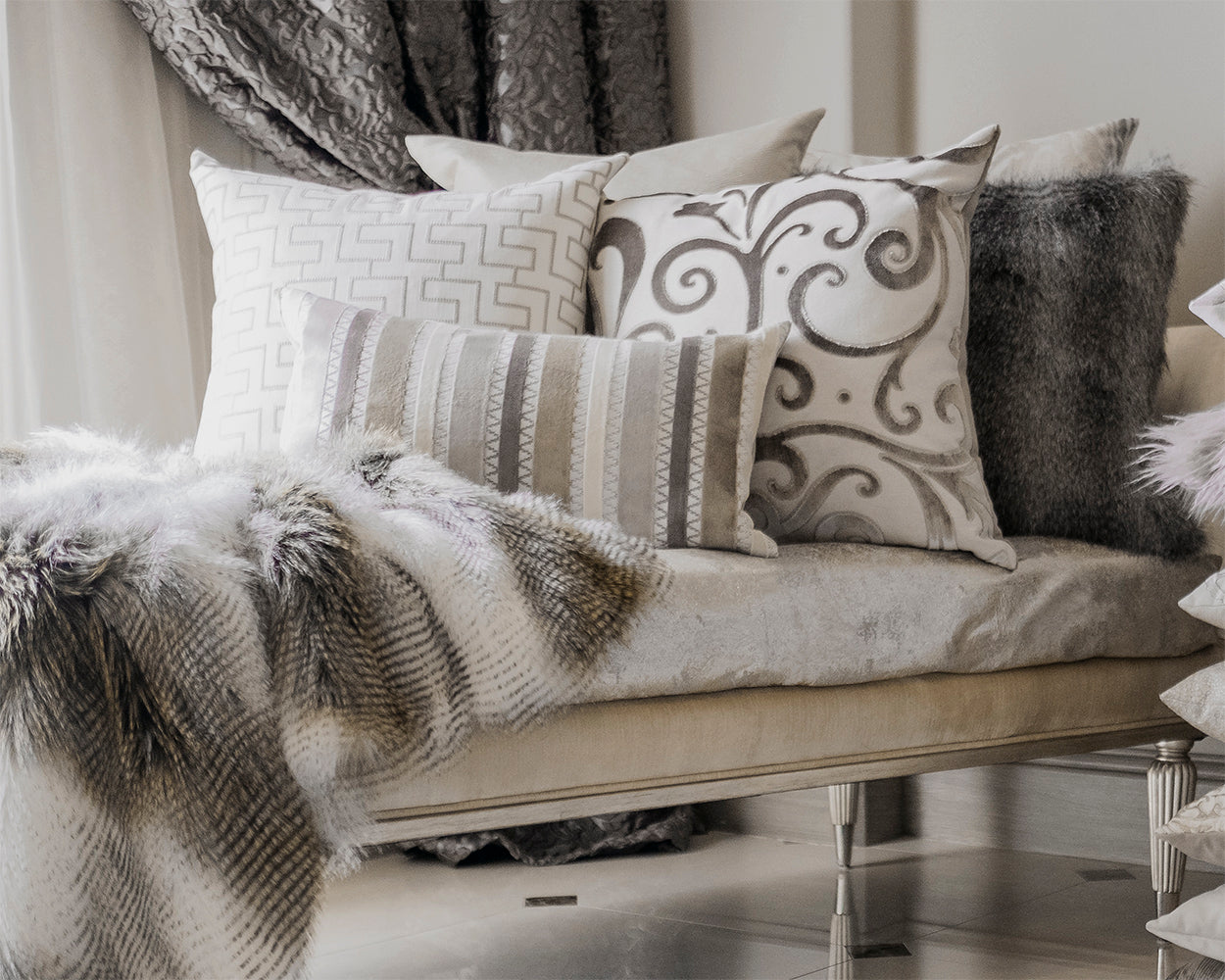D.V. Kap Home Jubilee Pillow - Driftwood