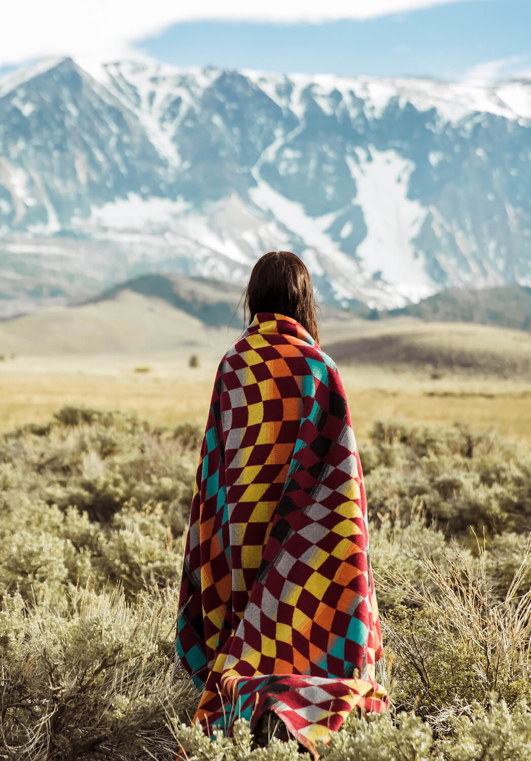Sackcloth & Ashes Checkered Eureka Blanket