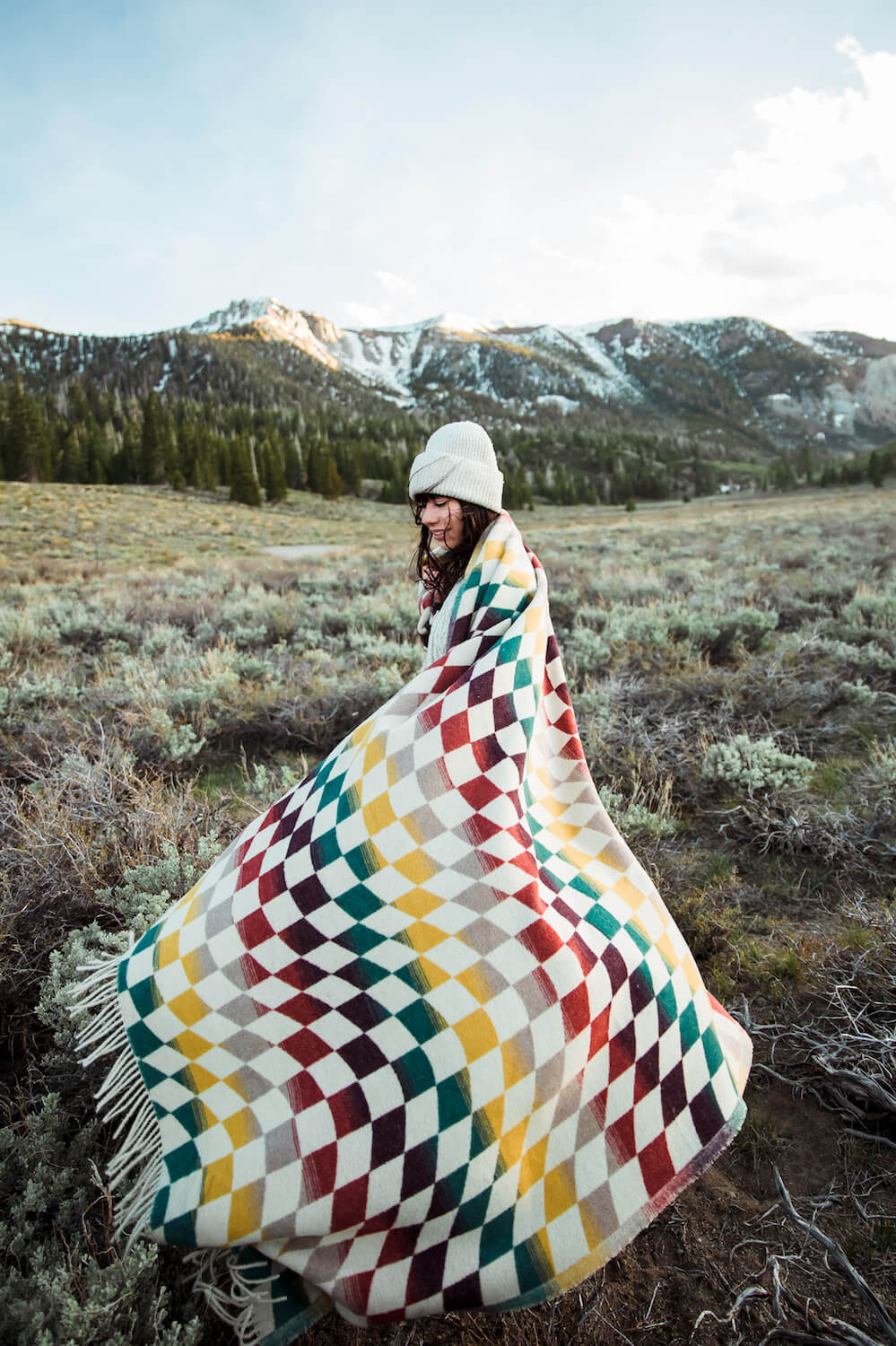 Sackcloth & Ashes Checkered Monterey Blanket