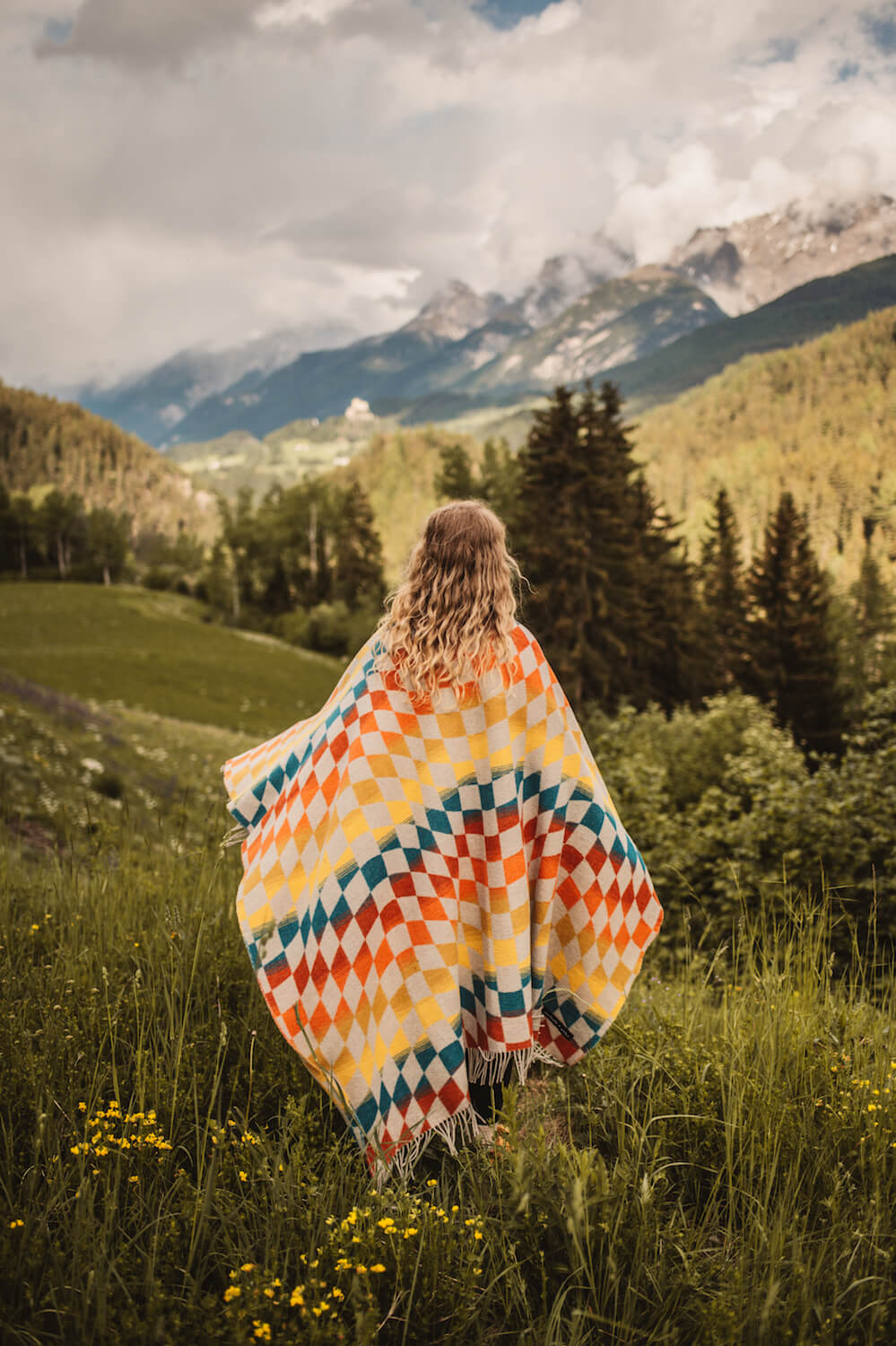 Sackcloth & Ashes Checkered Santa Cruz Blanket
