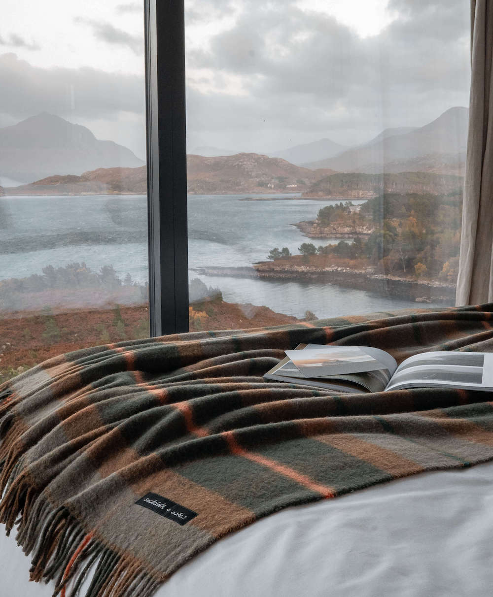 Sackcloth & Ashes Folk Olive Blanket