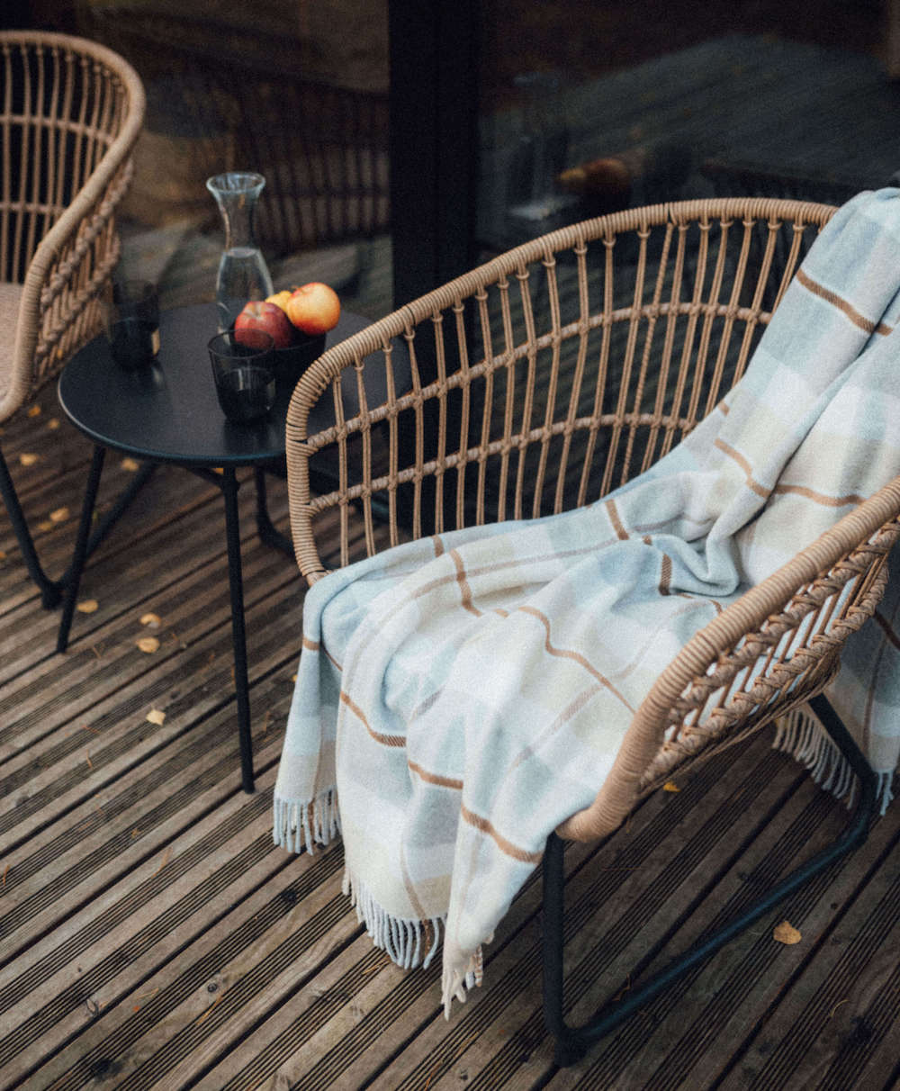 Sackcloth & Ashes Folk Wheat Blanket