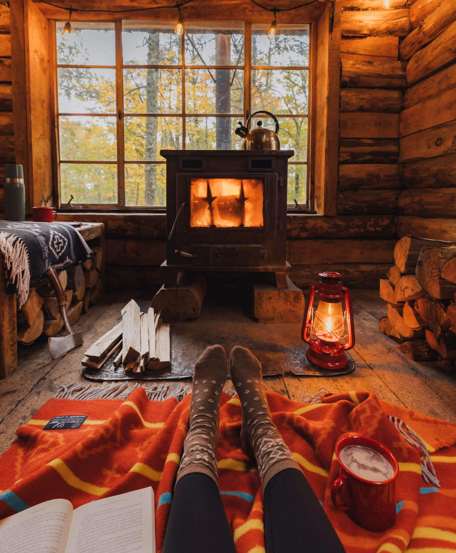 Sackcloth & Ashes Legacy Red Bottom Blanket